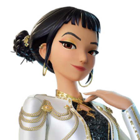 Golden Zoey skin