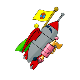 Duck Dodgers’ Rocket Back Bling