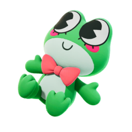 Ribbit Plush