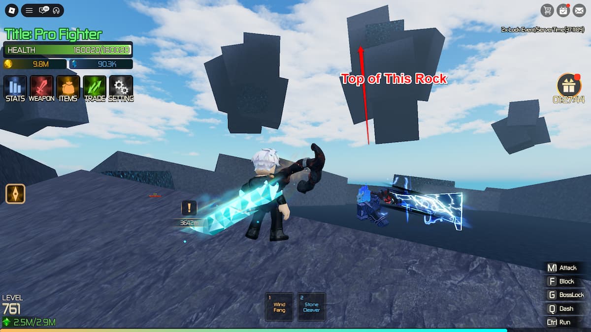 image showing Crit Chance Altar location on Jotunheim