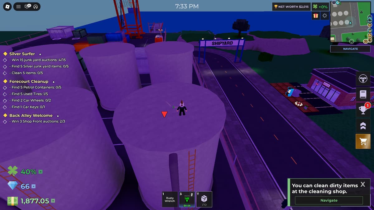 image showing the Jade Bracelet Location in Storage Hunters Open World