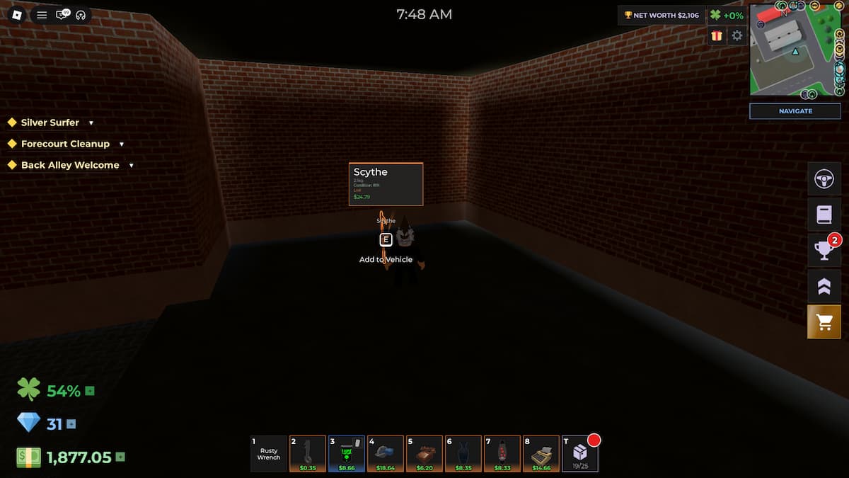 image showing the Scythe Lost item