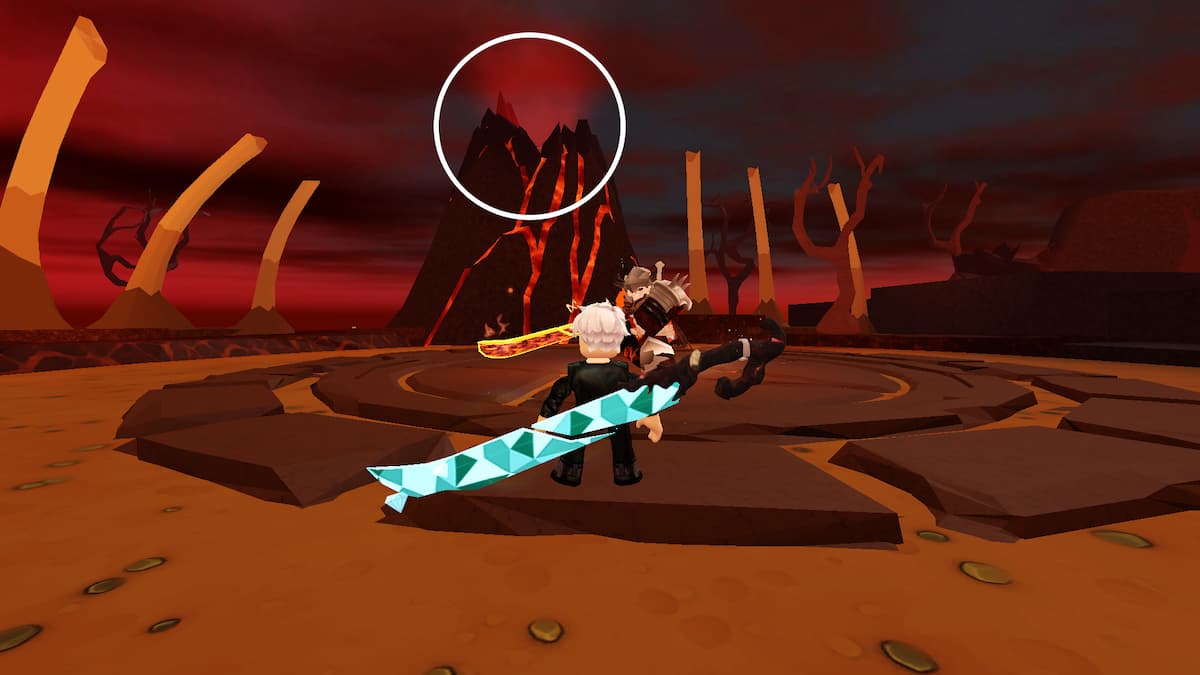 image showing the location of the Crit Chance Altar