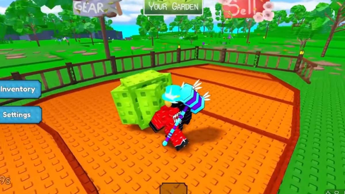 Grow A Random Plant Screenshot taken from the games trailer.