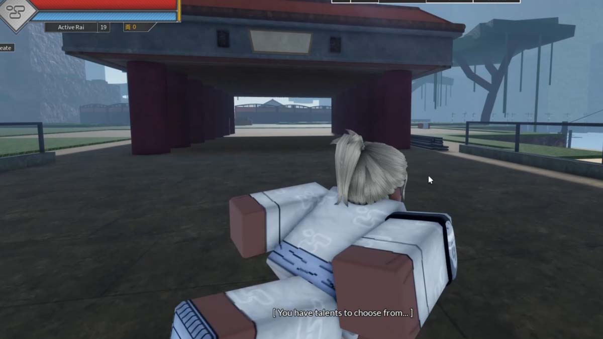 Screenshot from the game Shinobi Journey.