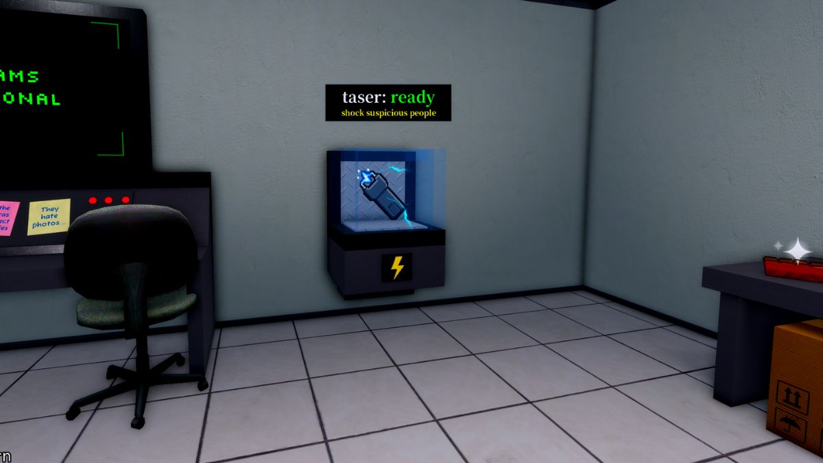 Taser in Animal Hospital