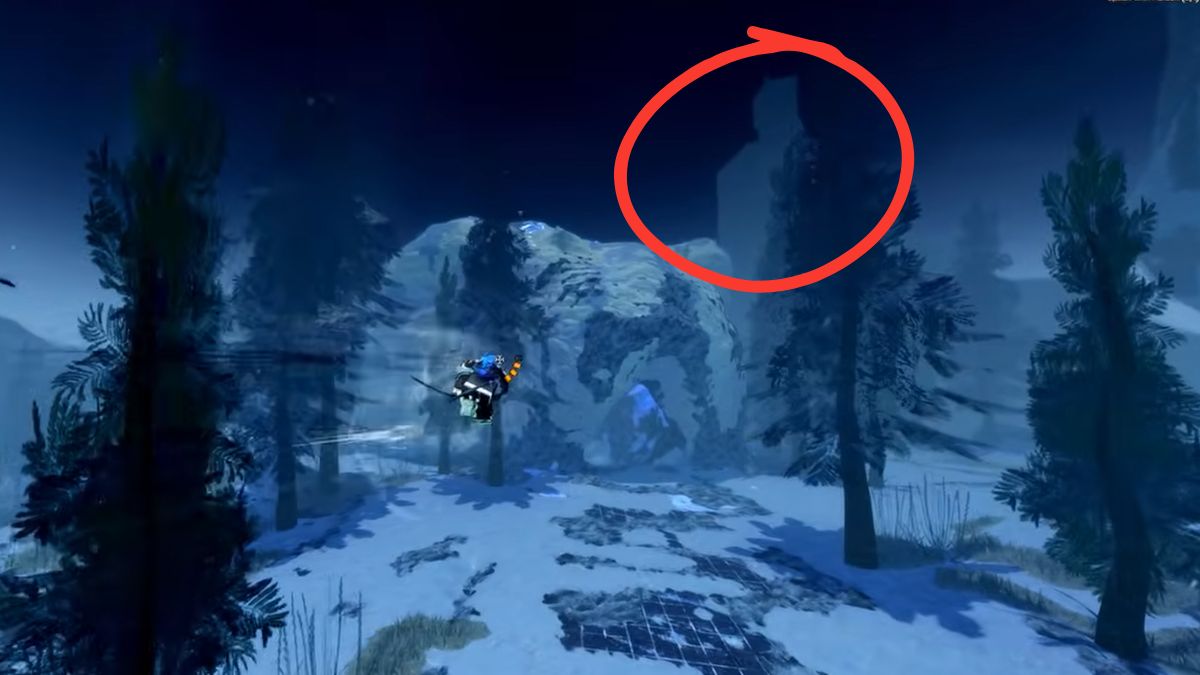 An ice skull landmark in Tundra - VV: Ultimatum