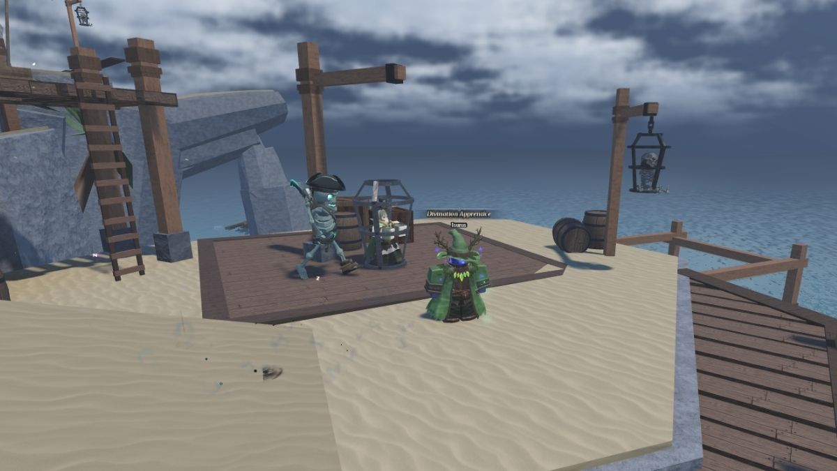 How to start the Pirate Quest in Wizard Alchemy