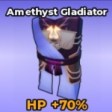 Amethyst Gladiator Body in Be The Final Boss