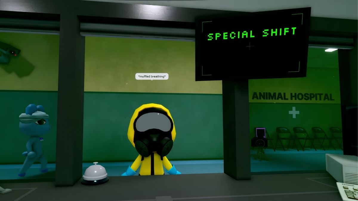 Hazmat Team in Animal Hospital