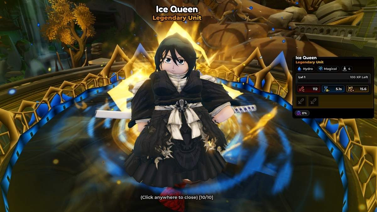 Ice Queen Unit in Anime Expedition