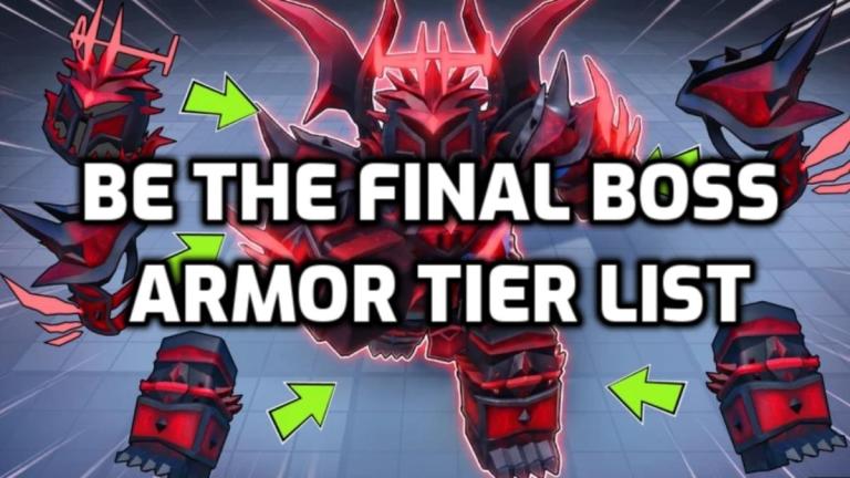 Be The Final Boss Armor Tier List – Best Helm, Guard & Body