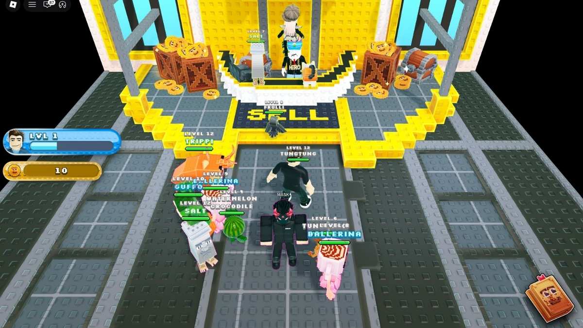 Sell store in Catch a Brainrot