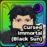Cursed Immortal Black Sun Anime Expeditions unit