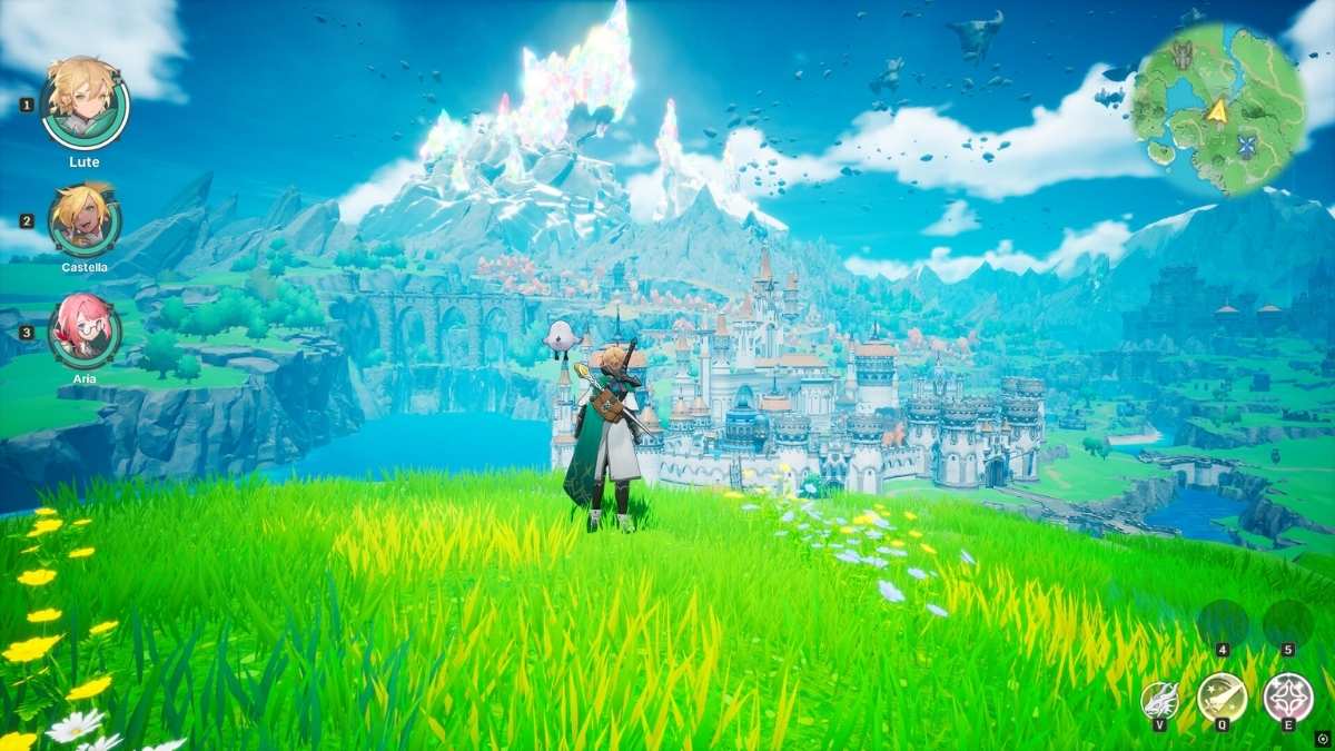 Exploring open world in DragonSword Awakening