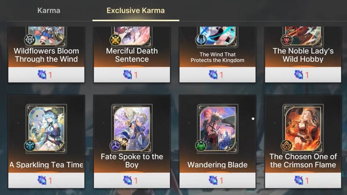 Karma in DragonSword Awakening