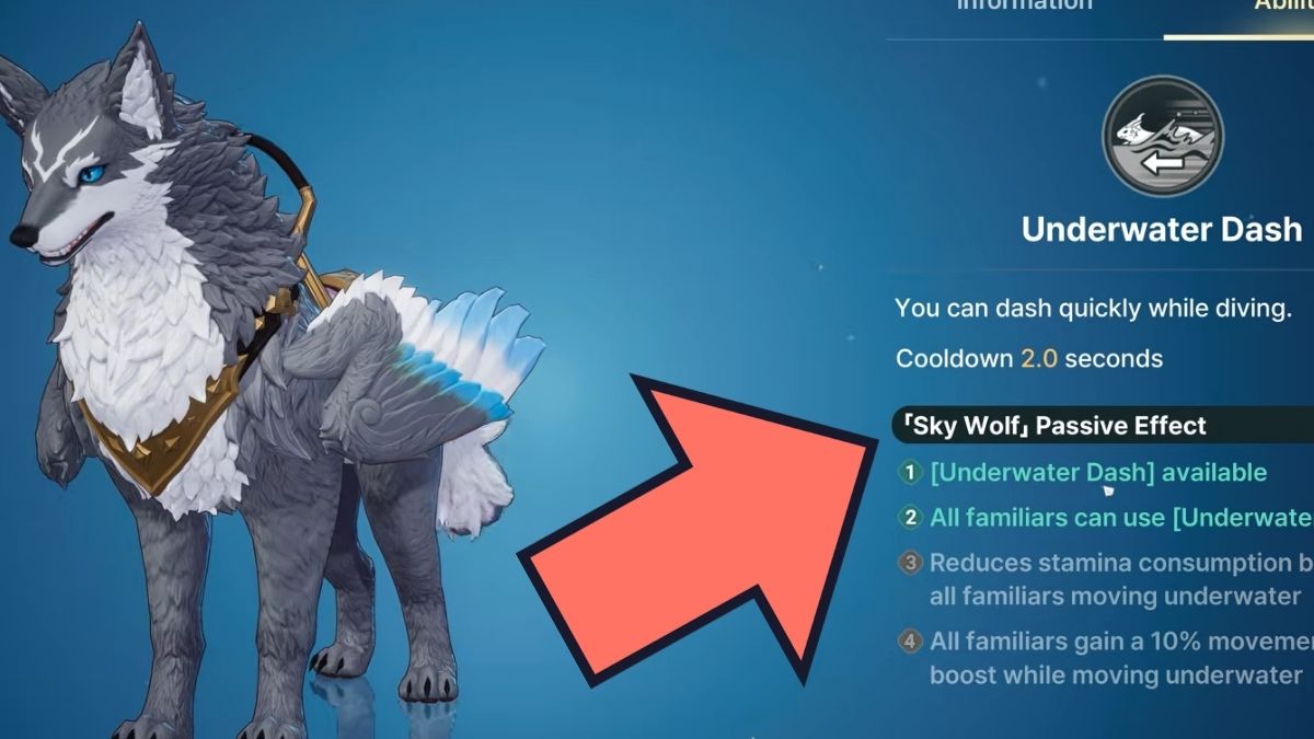 Sky Wolf's passive in DragonSword Awakening