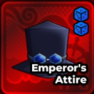 Emperor's Attire equipment in Anime Expeditions