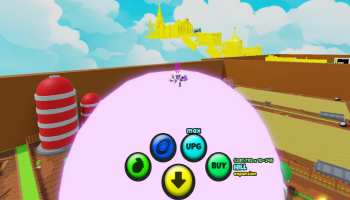 A player with the Fruit Aura Companion in Sell Lemon
