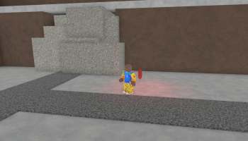 A player standing in Ice Tycoon 2