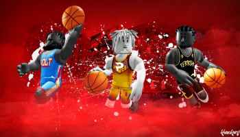 Couple of players in Practical Basketball