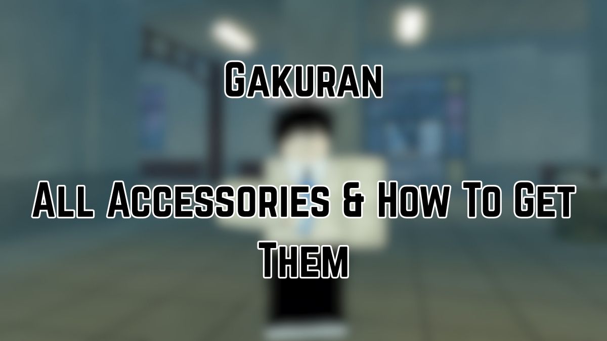 Accessories in Gakuran