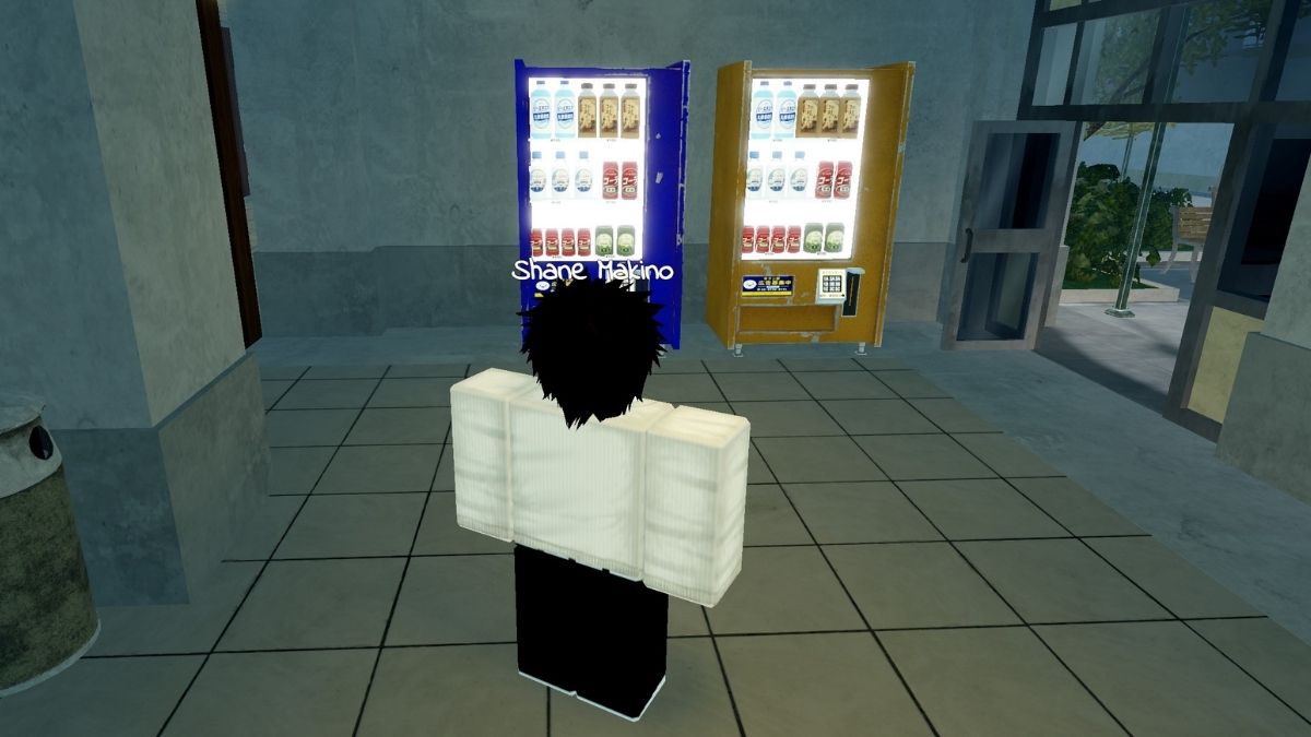 Soda Dispenser in Gakuran