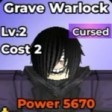 Grave Warlock unit in Be The Final Boss