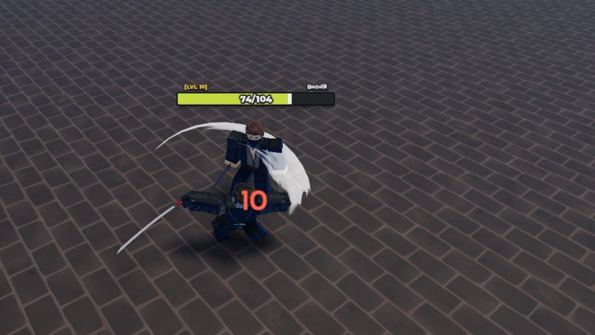 Fighting Bandit in Haze Seas using Sword