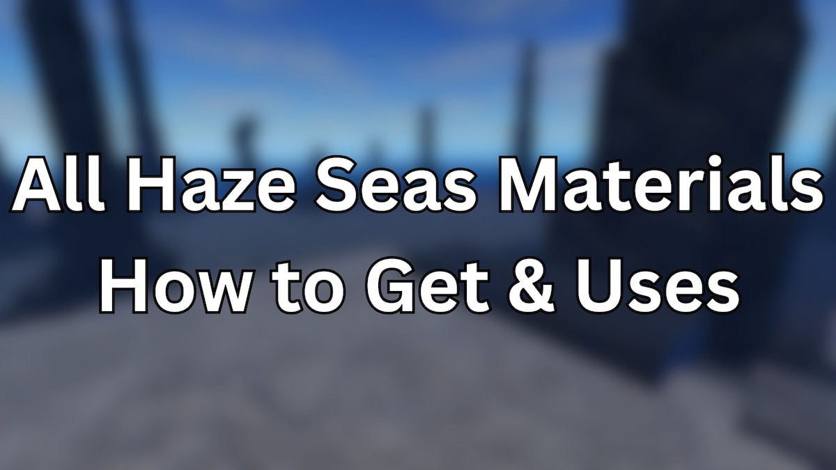 Haze Seas Materials