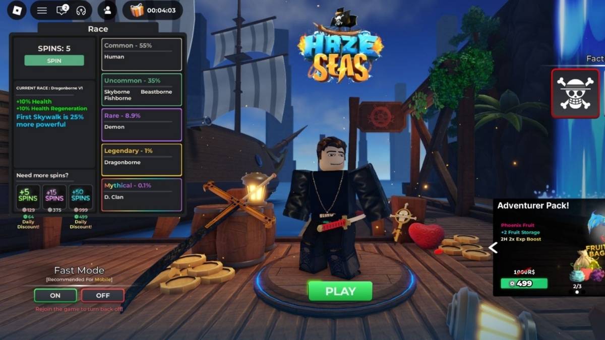 Race Rerolling in Haze Seas