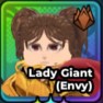 Lady Giant Envy Anime Expeditions unit