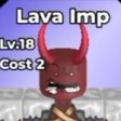 Lava Imp unit in Be The Final Boss