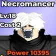 Necromancer unit in Be The Final Boss