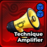 Technique Amplifier equipment in Anime Expeditions