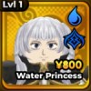 Water Princess unit in Anime Expeditions
