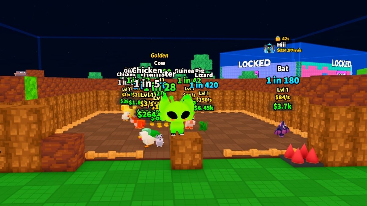 Build a Base and Steal Base with Pets