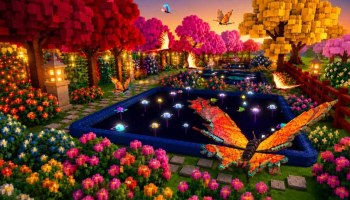 Build your Butterfly Garden Codes Promotional Image Taken From The Games page.