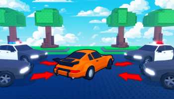 Escape Police to STEAL a Car featured artwork depicting a sports car evading police vehicles