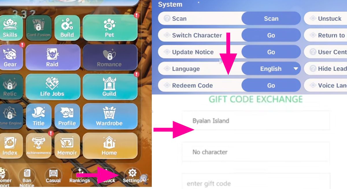How to Redeem Codes in Ragnarok The New World
