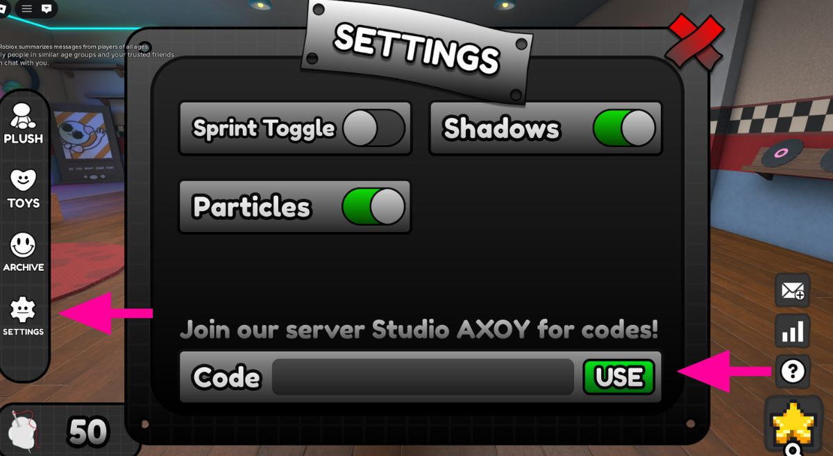 How to Redeem Codes in Roblox Smiles