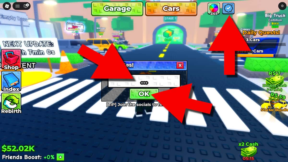 Instructions on redeeming Escape Police to STEAL a Car codes