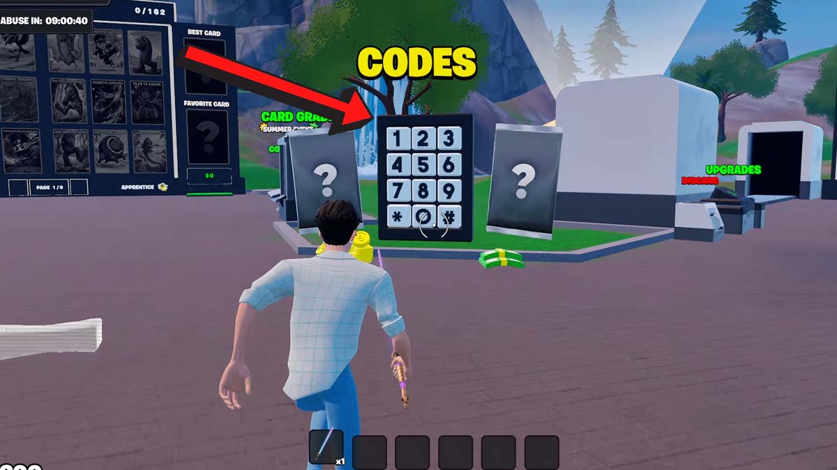 Fortnite Brainrot Card Tycoon Codes Redemption System