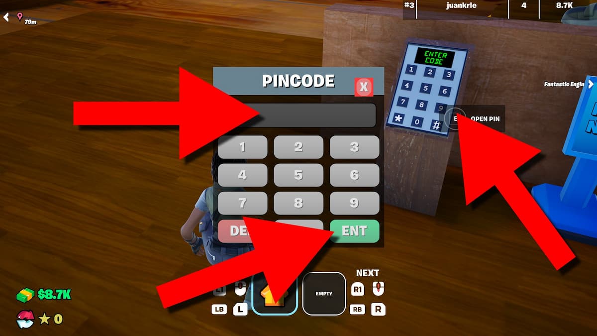 Instructions on how to redeem Fortnite Card Tycoon codes
