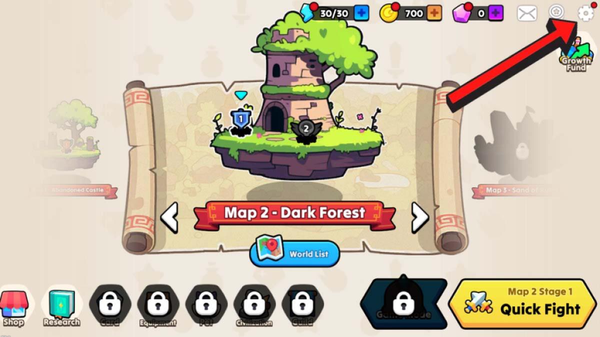 Nightfall Kingdom Frontier TD Codes Redemption System