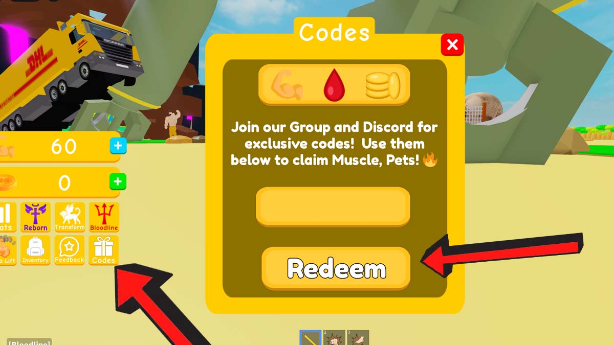 No Limit Lifting Simulator 2 Codes Redemption System