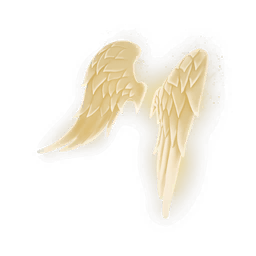 Wings of Light Back Bling