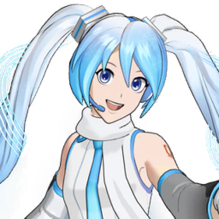 Snow Miku skin