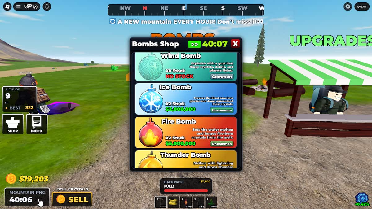 image of the Bomb Shop in Mine a Mountain
