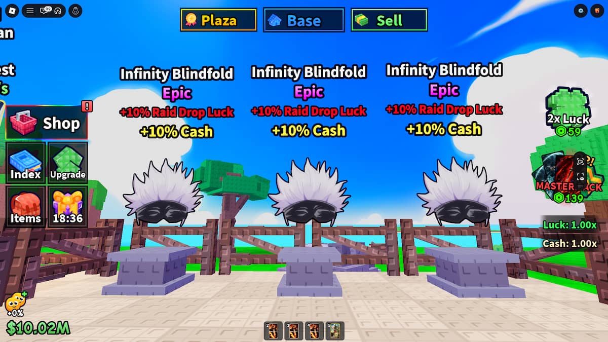 image showing multiple artifacts in Anime Card Farm